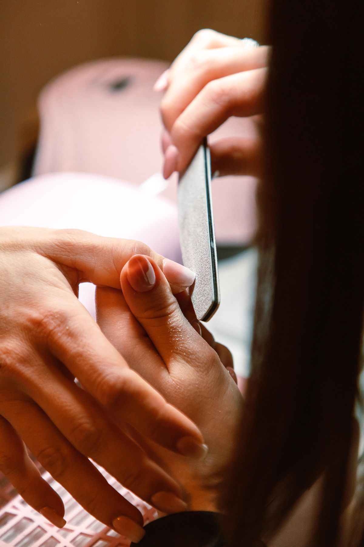 Nail finishing touch
